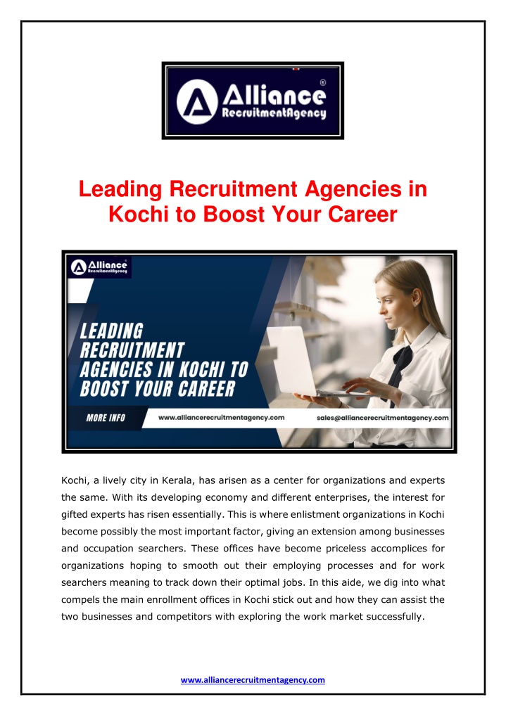 leading recruitment agencies in kochi to boost