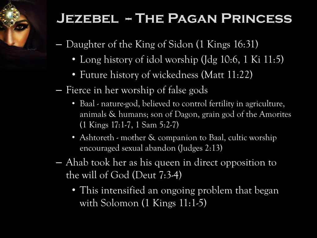 jezebel the pagan princess