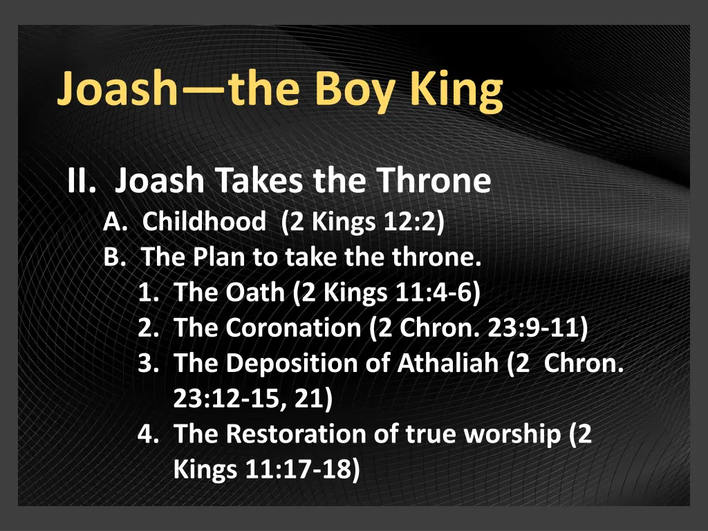 joash the boy king 1