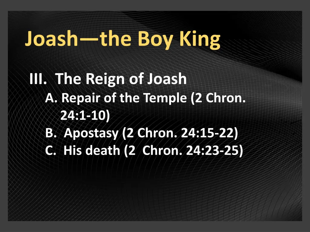 joash the boy king 2