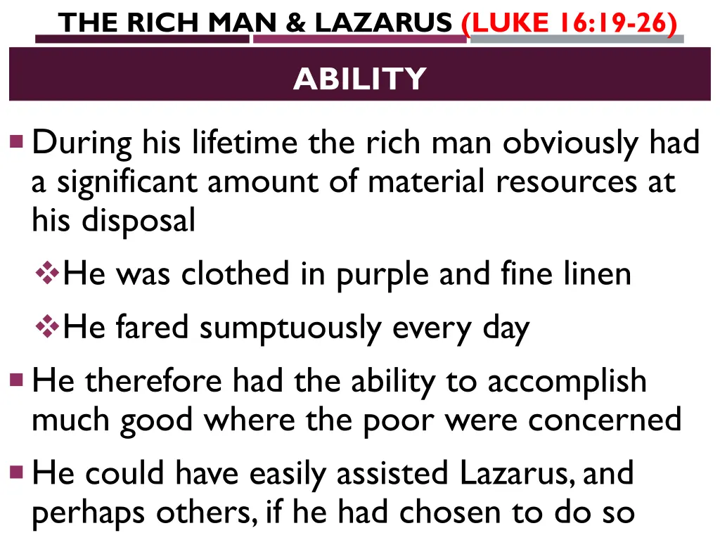 the rich man lazarus luke 16 19 26