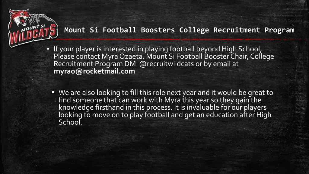 mount si football boosters college recruitment