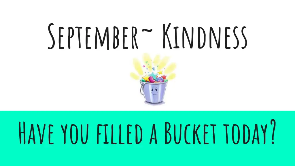 september kindness