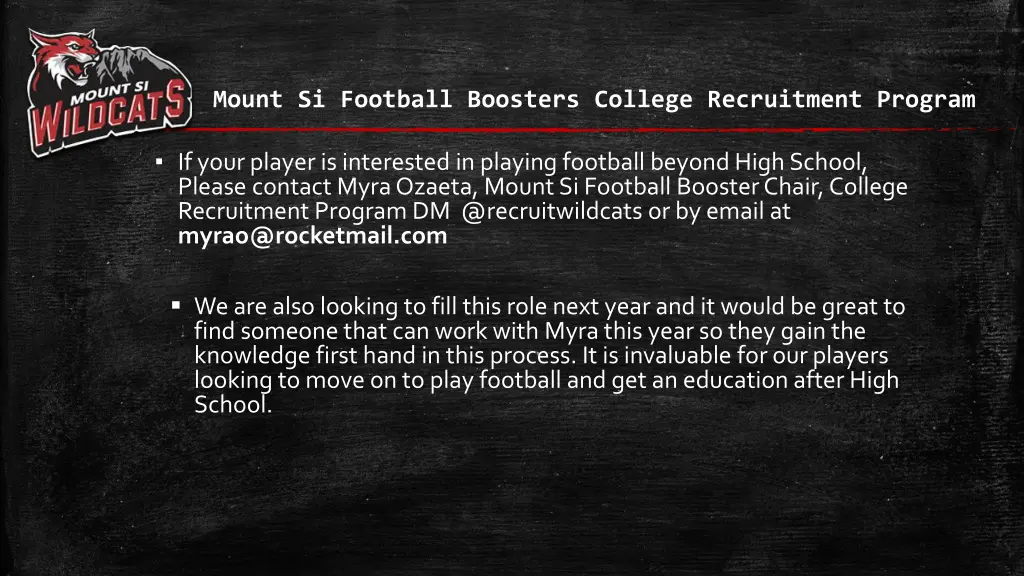 mount si football boosters college recruitment