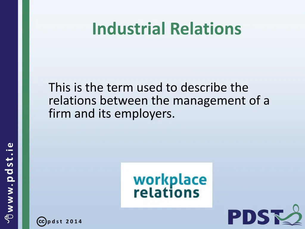 industrial relations