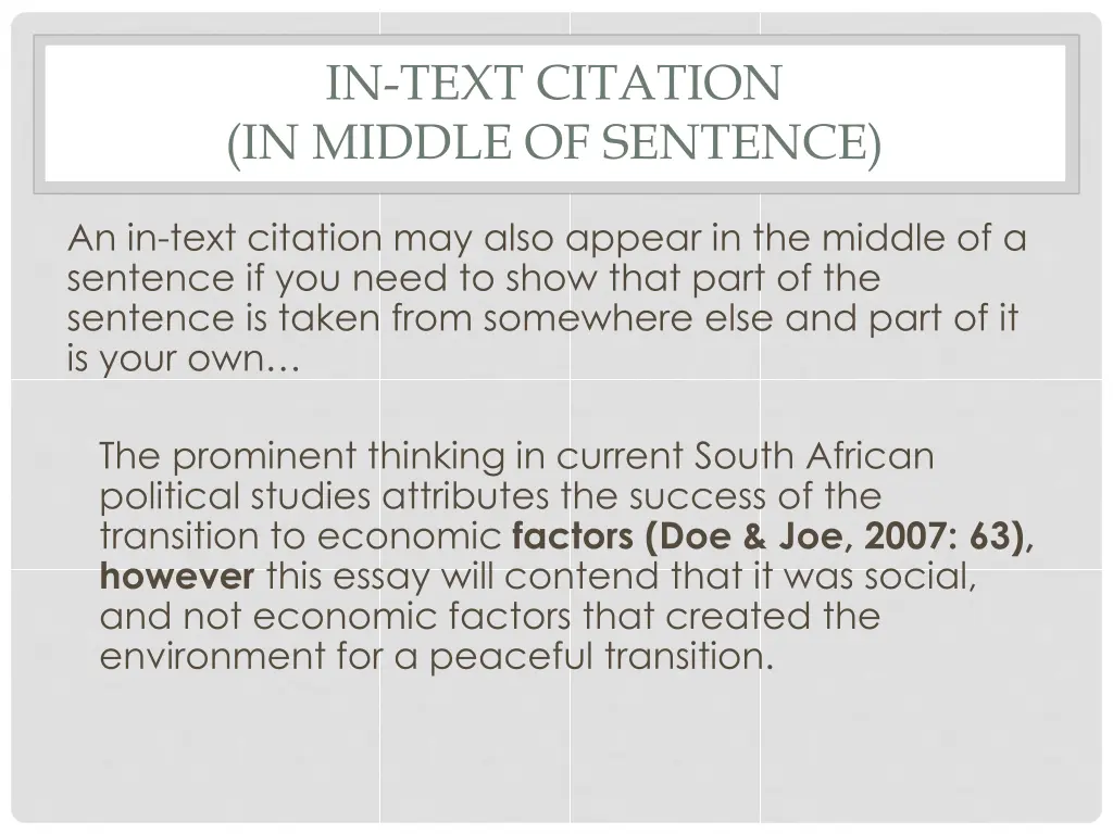 in text citation in middle of sentence