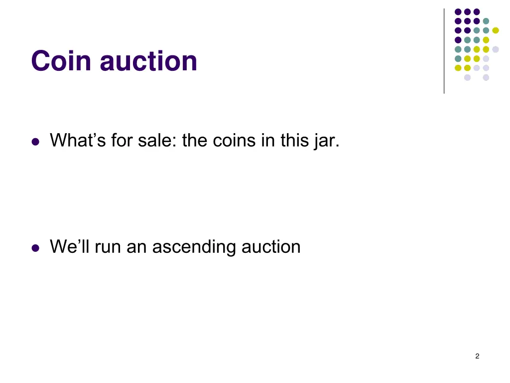 coin auction