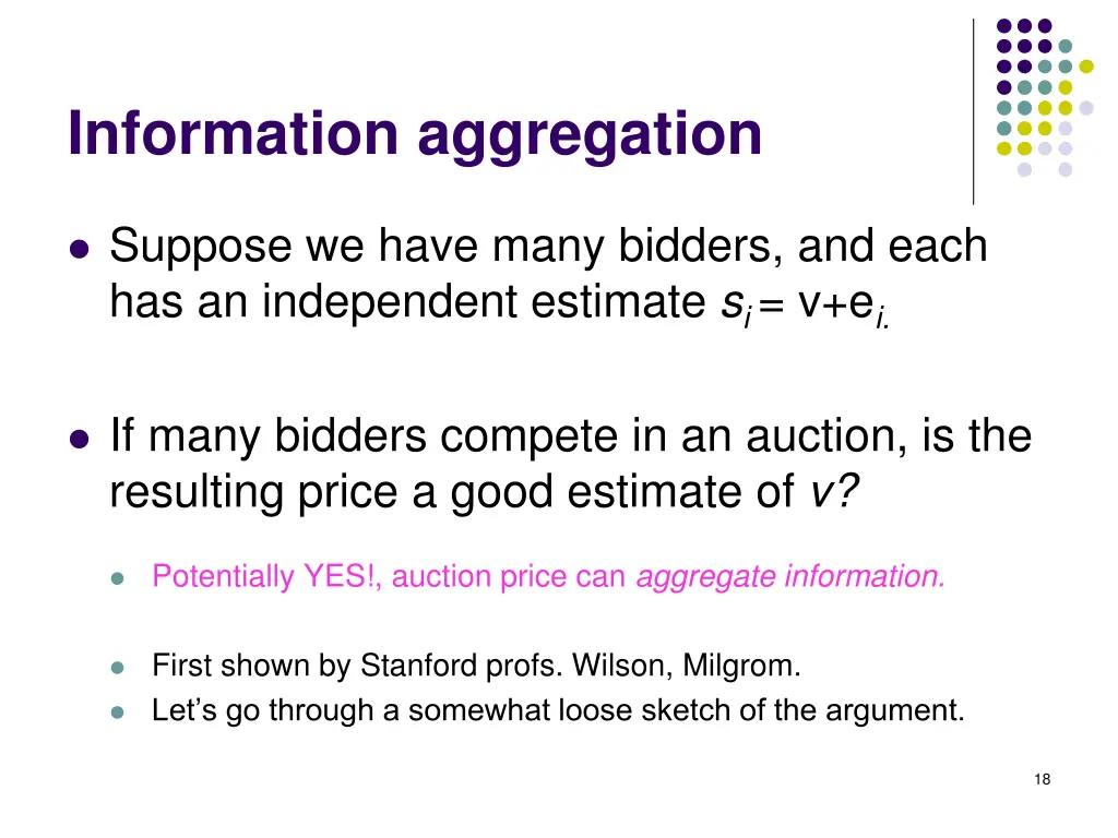 information aggregation 2