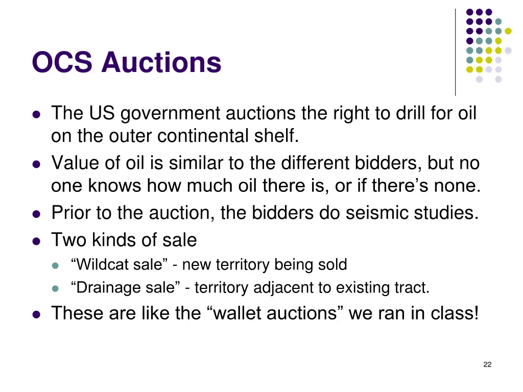 ocs auctions