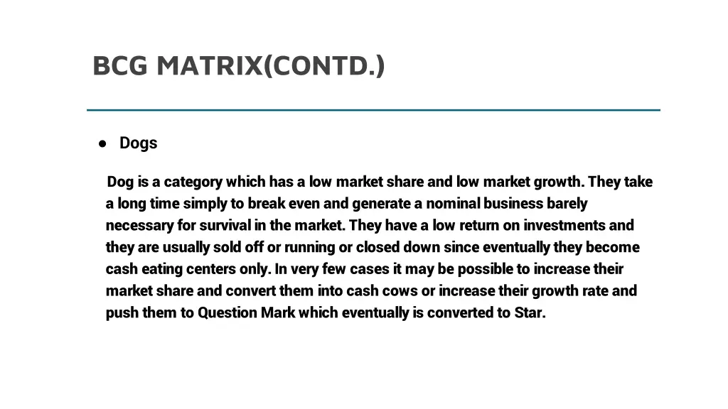 bcg matrix contd 3