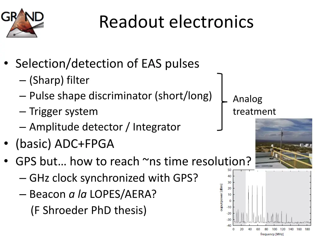 readout electronics