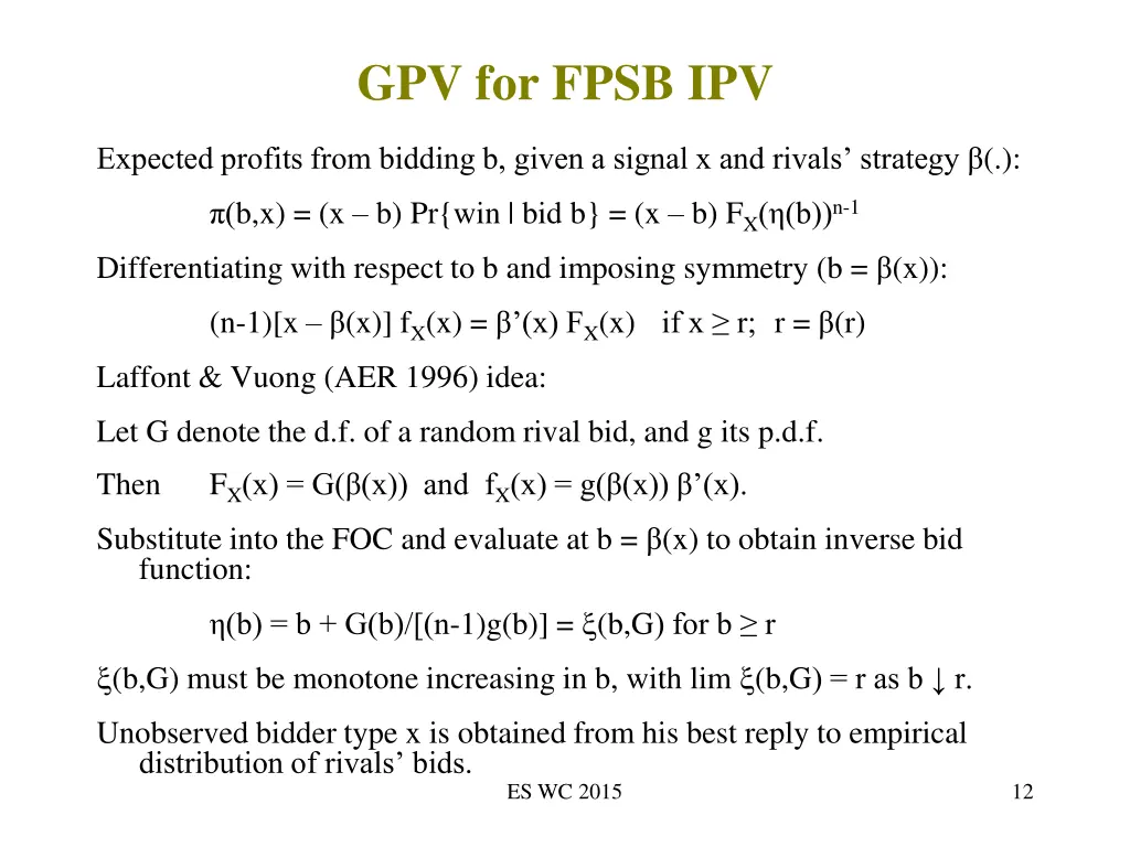 gpv for fpsb ipv