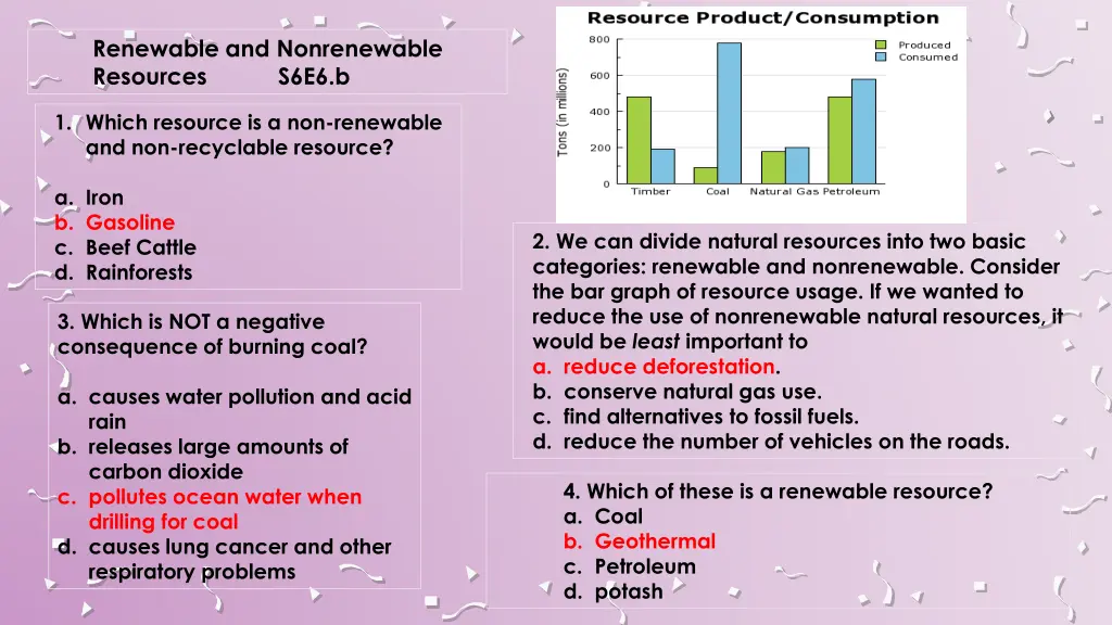 renewable and nonrenewable resources s6e6 b 1