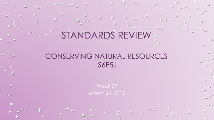 standards review