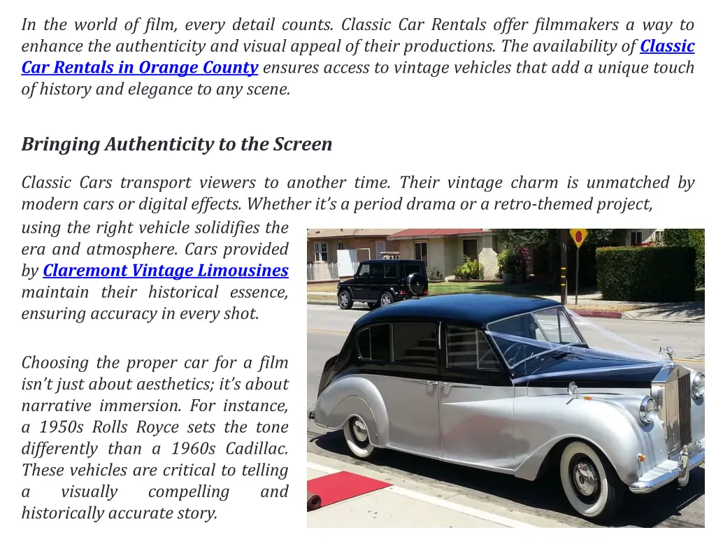 in the world of film every detail counts classic