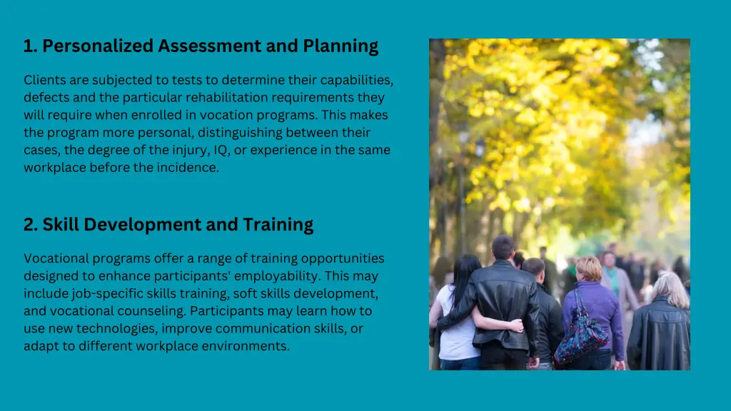 1 personalized assessment and planning