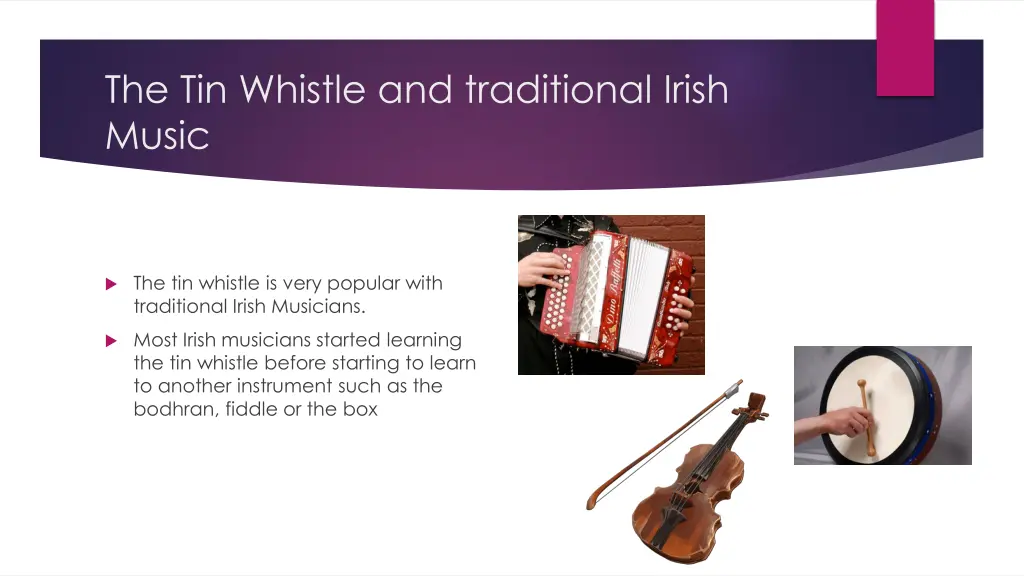 the tin whistle and traditional irish music 1