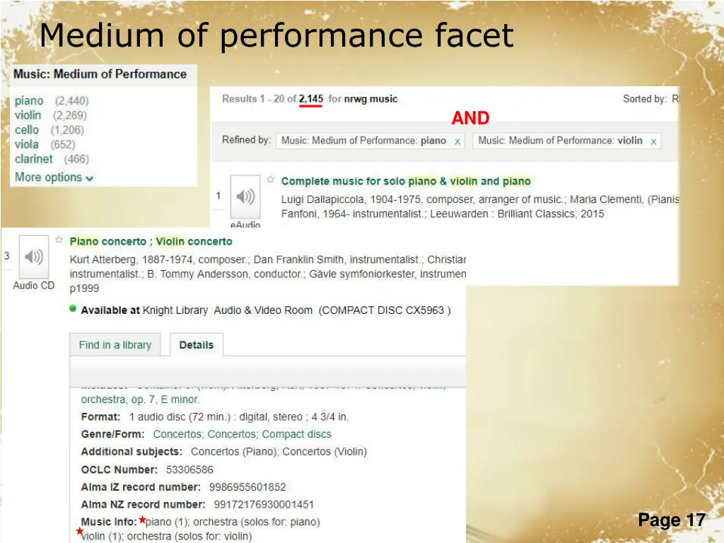 medium of performance facet 2