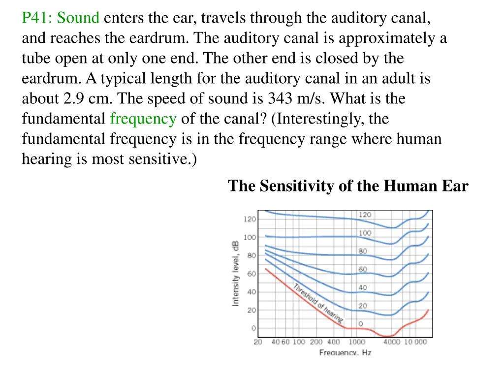 p41 sound enters the ear travels through