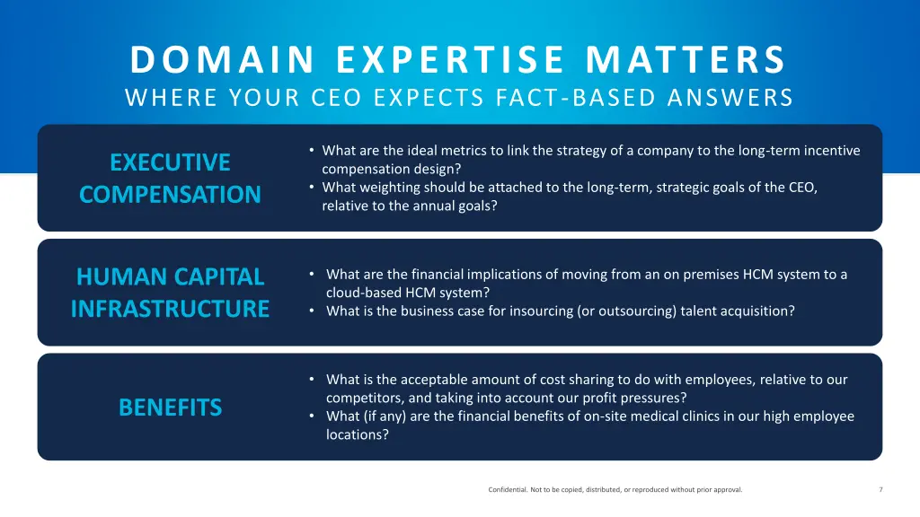 domain expertise matters where your ceo expects