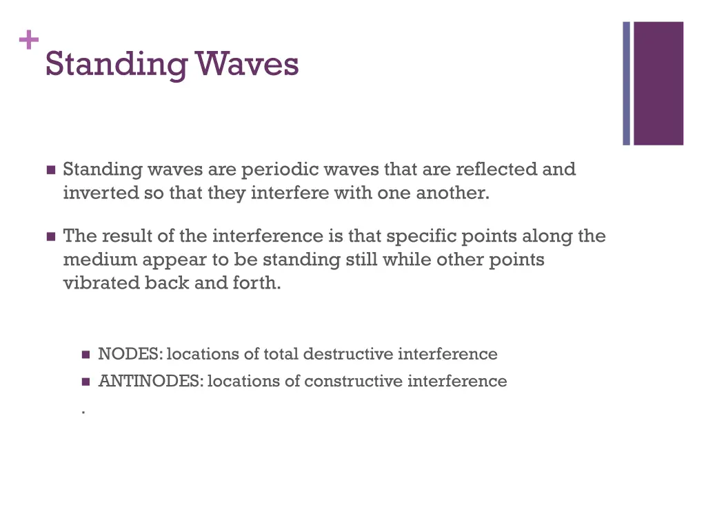 standing waves