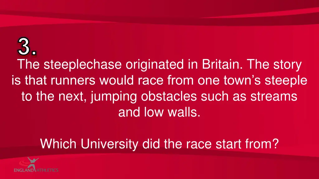 3 the steeplechase originated in britain