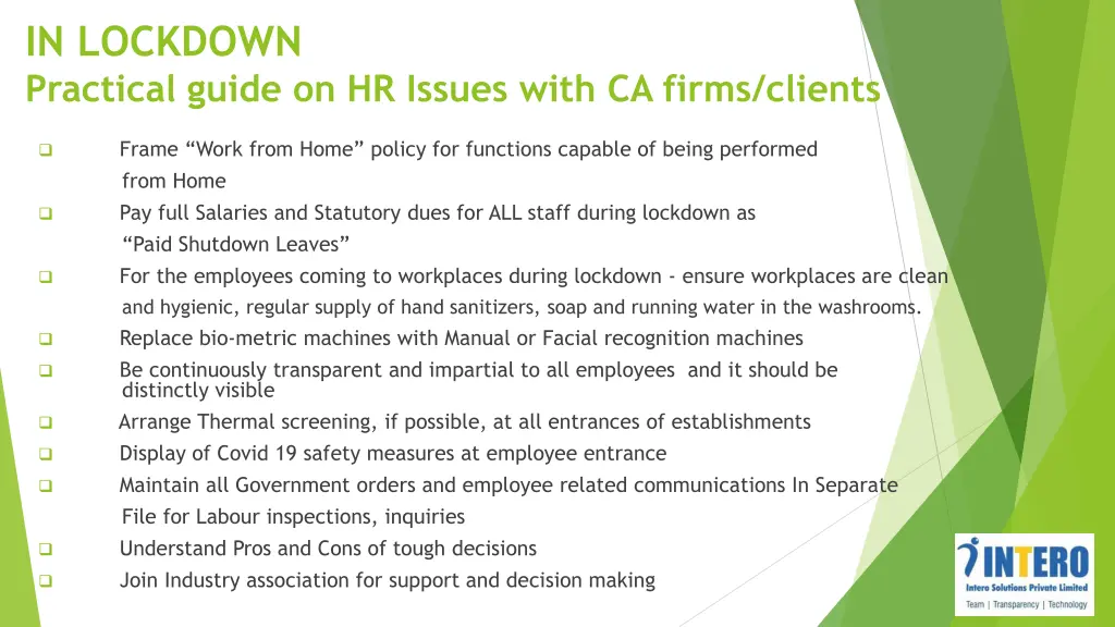 in lockdown practical guide on hr issues with