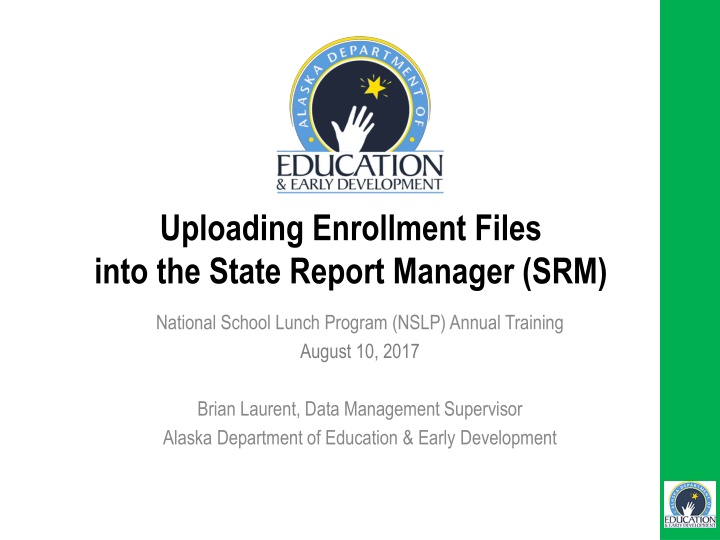 uploading enrollment files into the state report