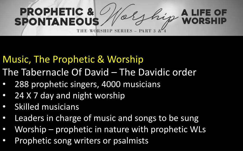 music the prophetic worship the tabernacle 1