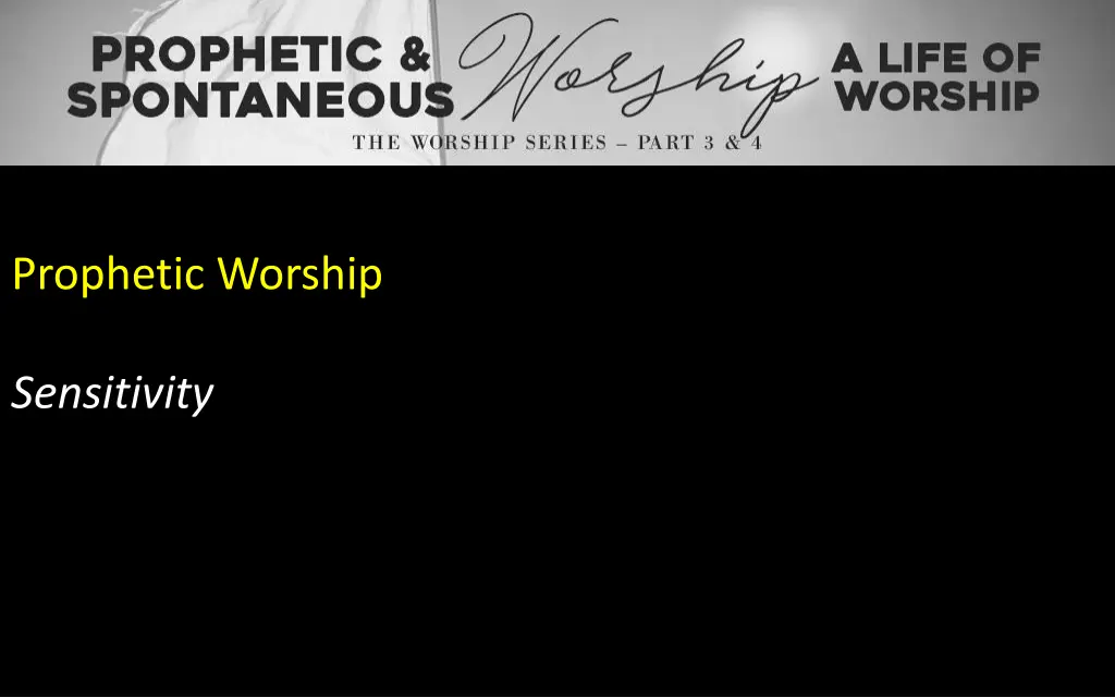 prophetic worship 2