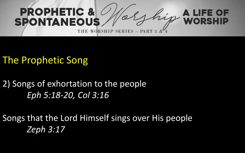 the prophetic song 5