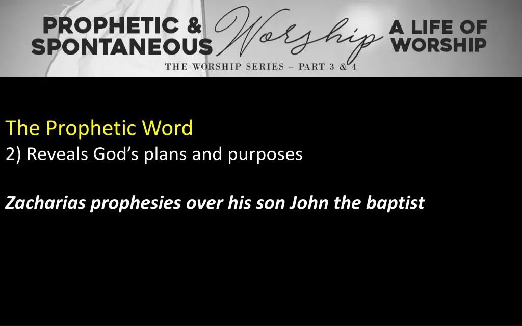 the prophetic word 2 reveals god s plans