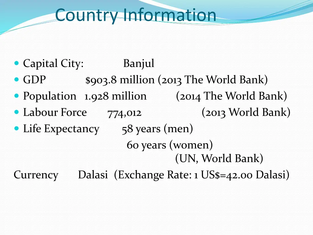 country information 1