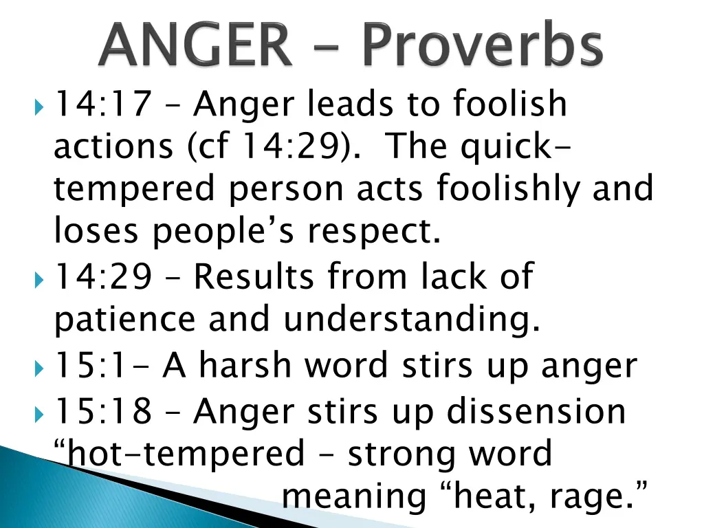 14 17 anger leads to foolish actions