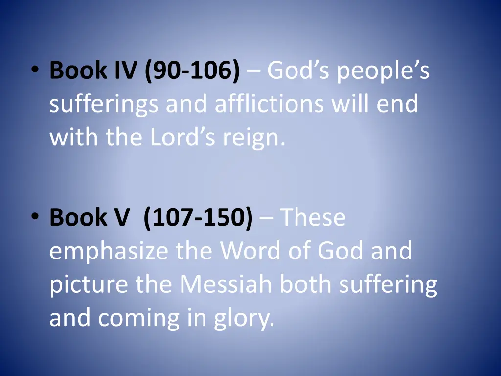 book iv 90 106 god s people s sufferings