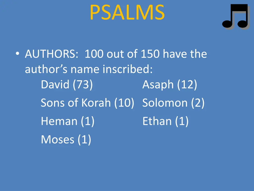 psalms 1