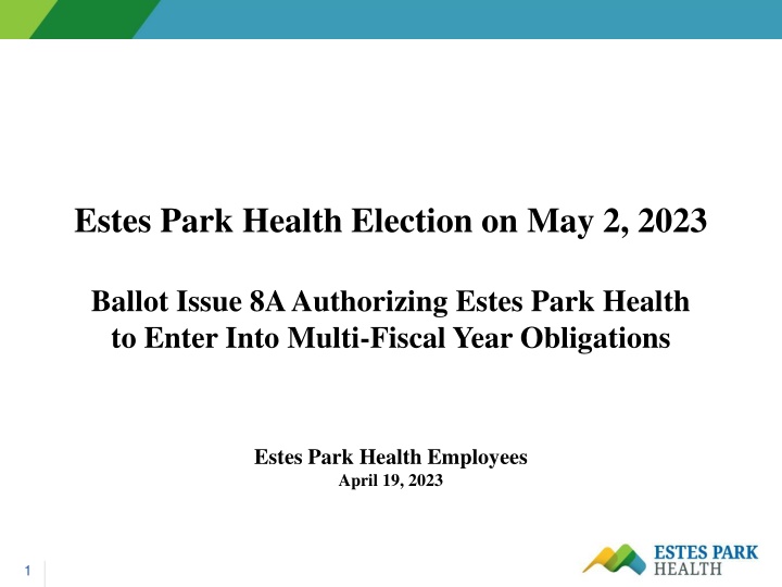 estes park health election on may 2 2023