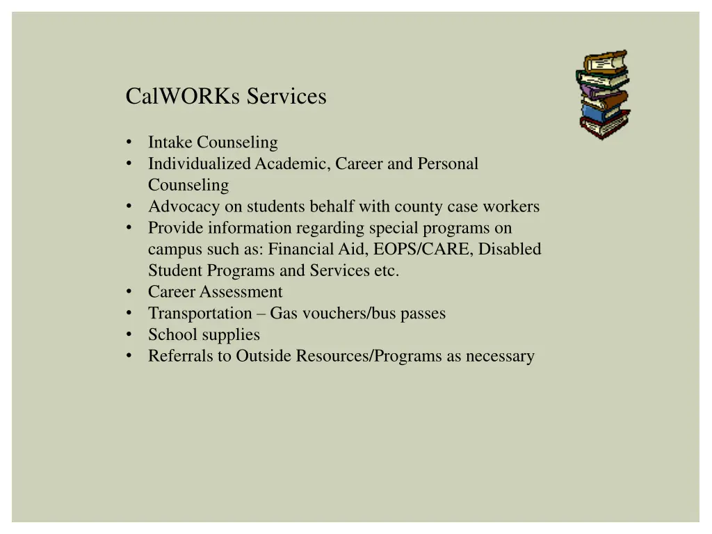 calworks services