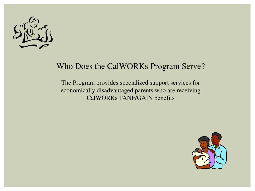 who does the calworks program serve