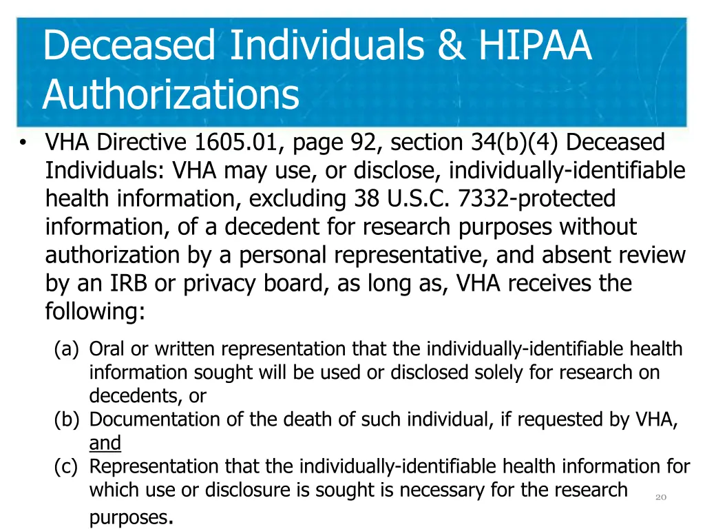 deceased individuals hipaa authorizations 1