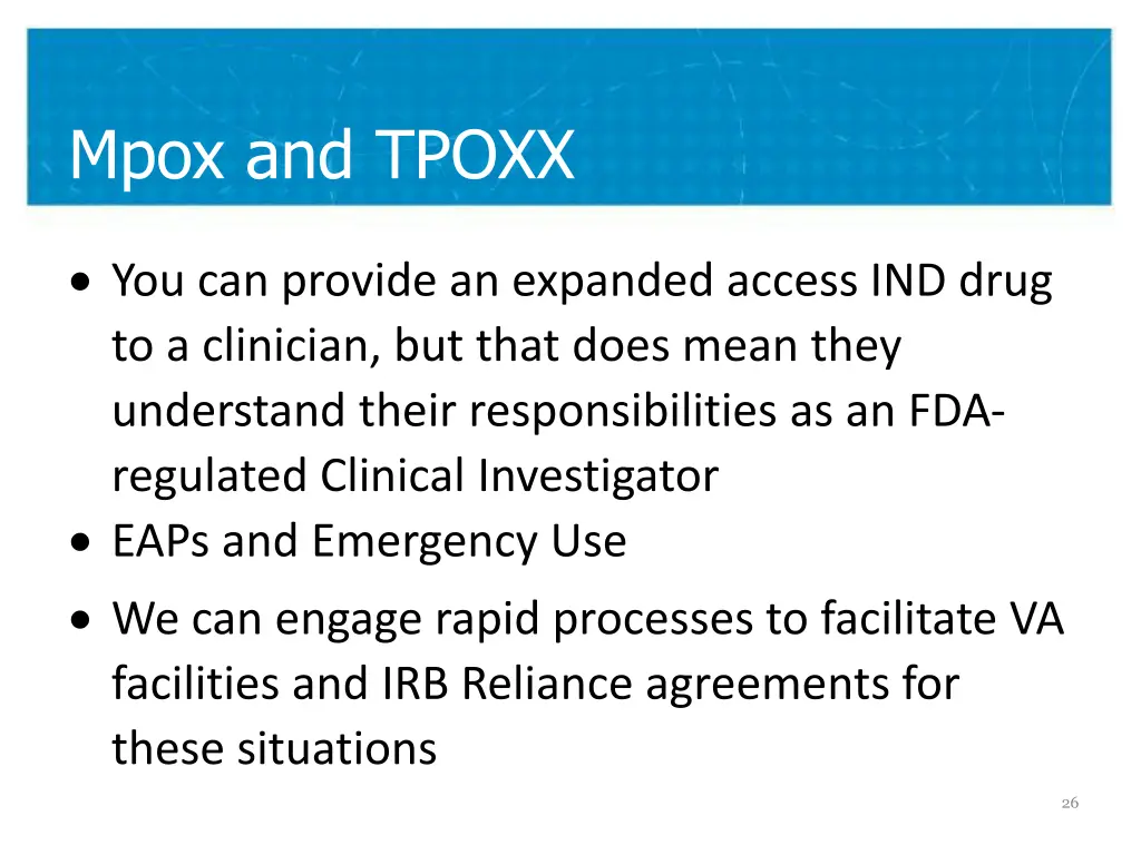 mpox and tpoxx