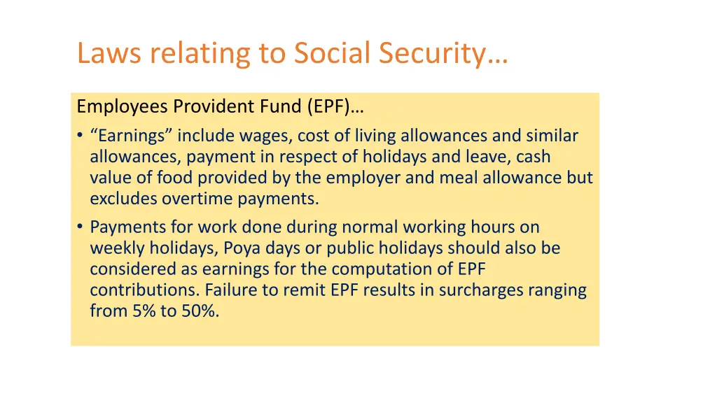 laws relating to social security 2