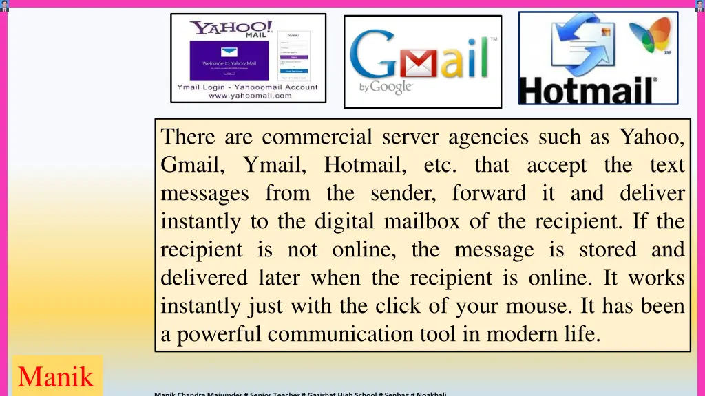 there are commercial server agencies such