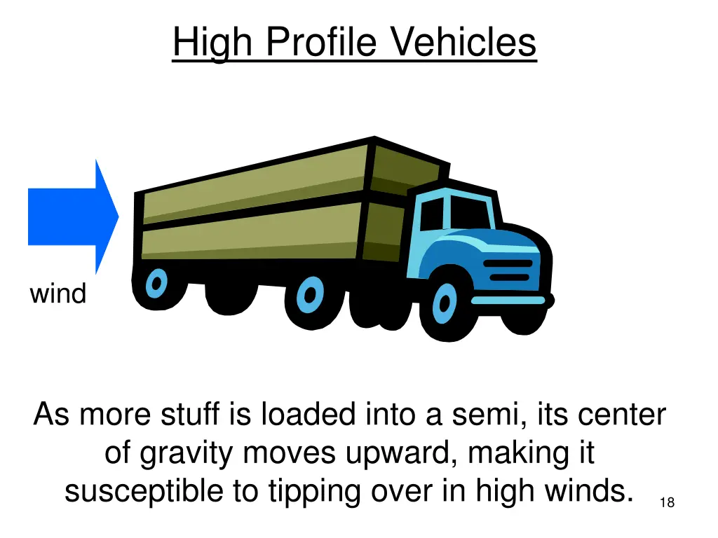 high profile vehicles