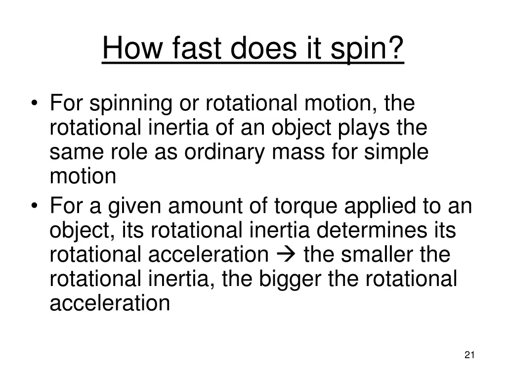 how fast does it spin