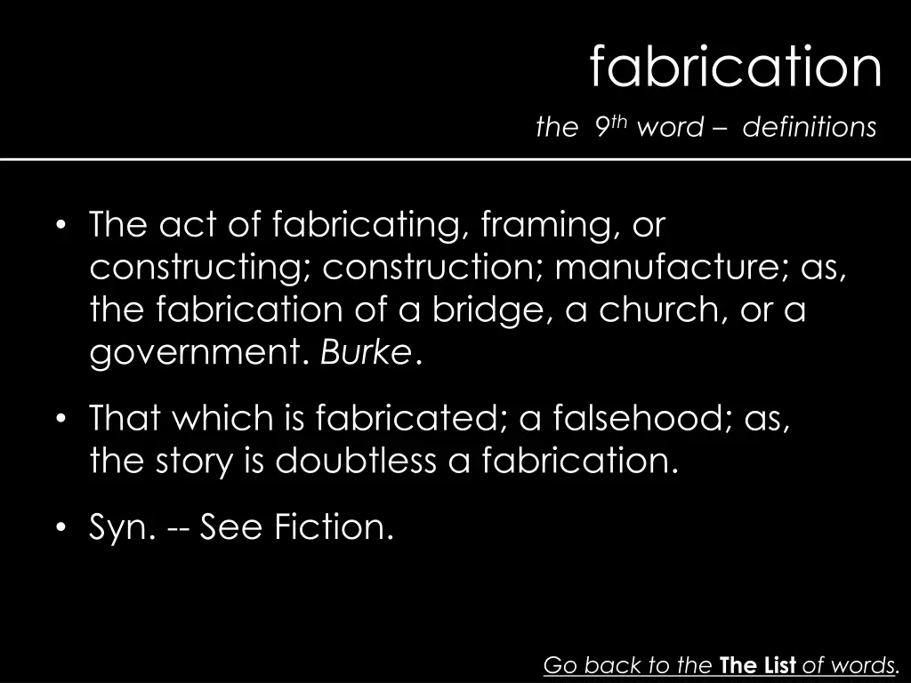 fabrication 1