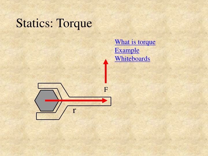 statics torque