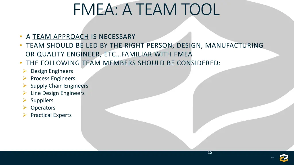 fmea a team tool