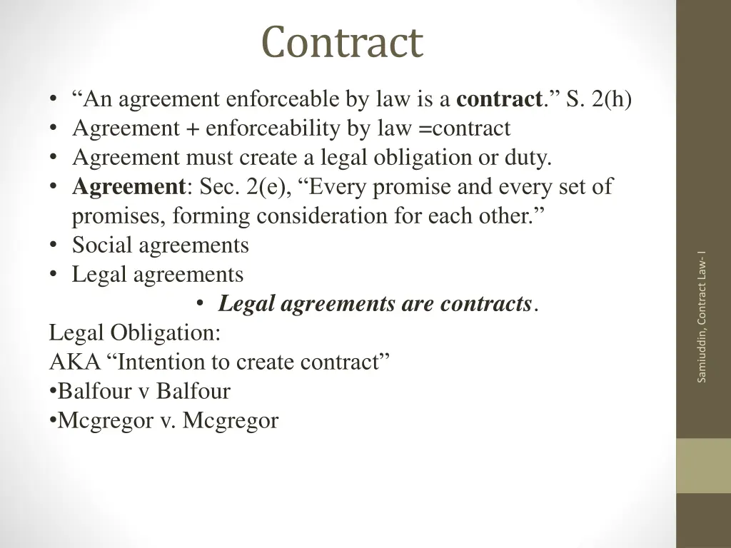 contract