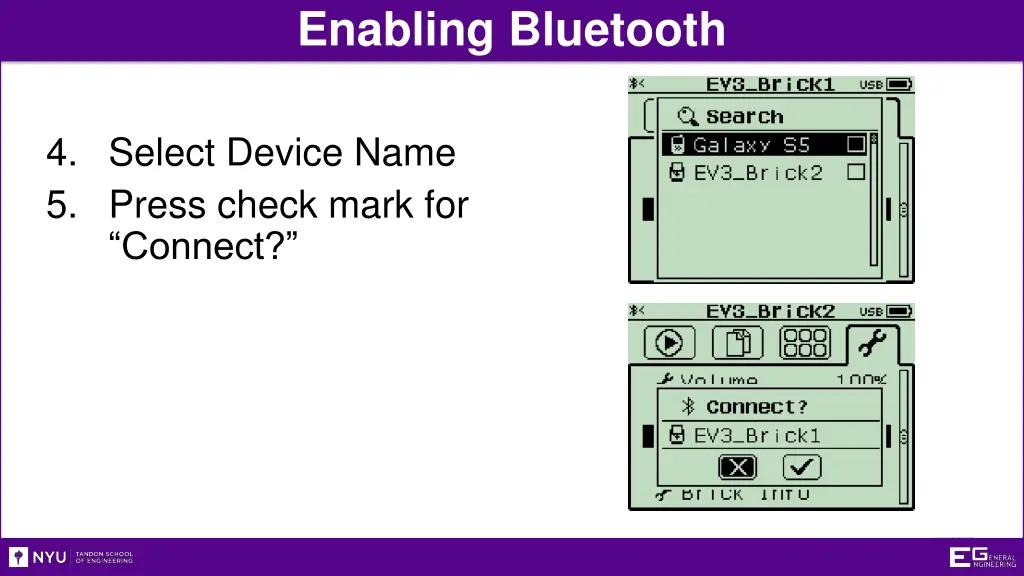 enabling bluetooth 2